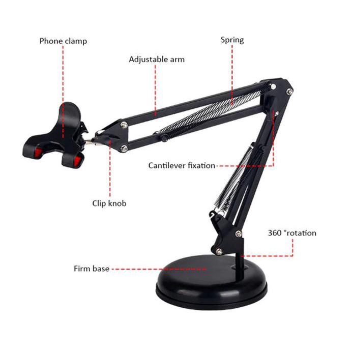 Dudukan HP Smartphone Stand Phone Holder Pixar Kokoh Stabil Termurah