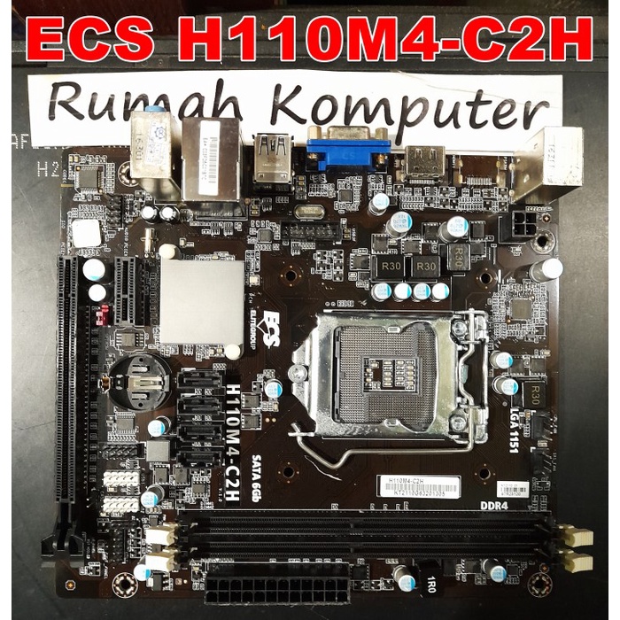 Motherboard Mobo Intel LGA 1151 H110 DDR4