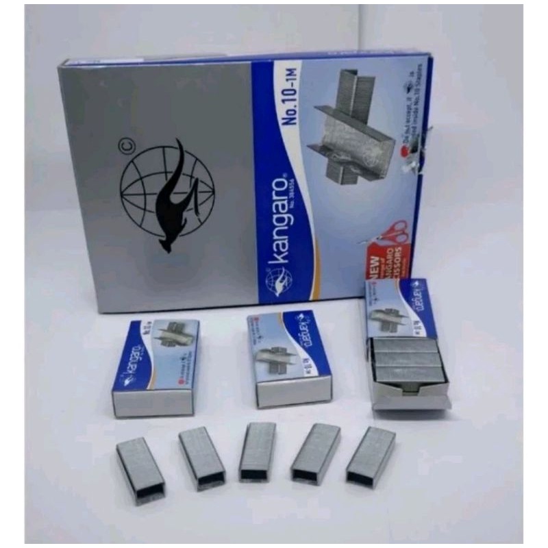 

Isi Staples SATUAN/KOTAK KECIL Merk Kangaro No 10 Ukuran Pada Umumnya Isi Refill Staples Merek Kangaro