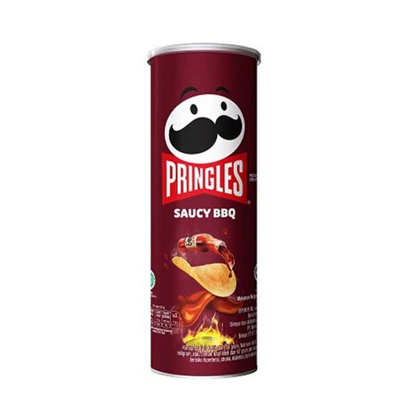 Promo Harga Pringles Potato Crisps Smoky BBQ 107 gr - Shopee