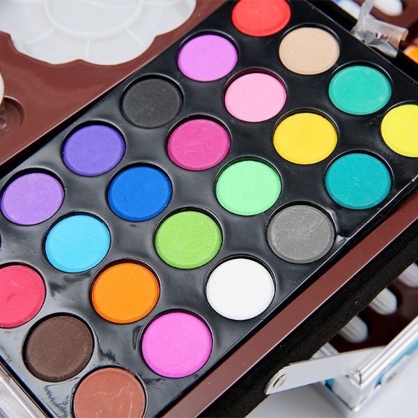 

Crayon Set 145 Pcs Koper Alumunium / Alat Gambar Crayon Set Children Drawing Kado Anak Kado Ultah