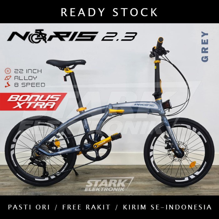 Pacific NORIS 2.3 20" Sepeda Lipat READY