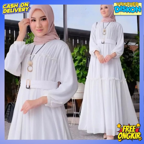 Buju Sari Ibu Ibu Deres Sarii Branded Drees Sari Wnta Baju Gamis 2024 Model Baru Gamis Kondangan Ibu