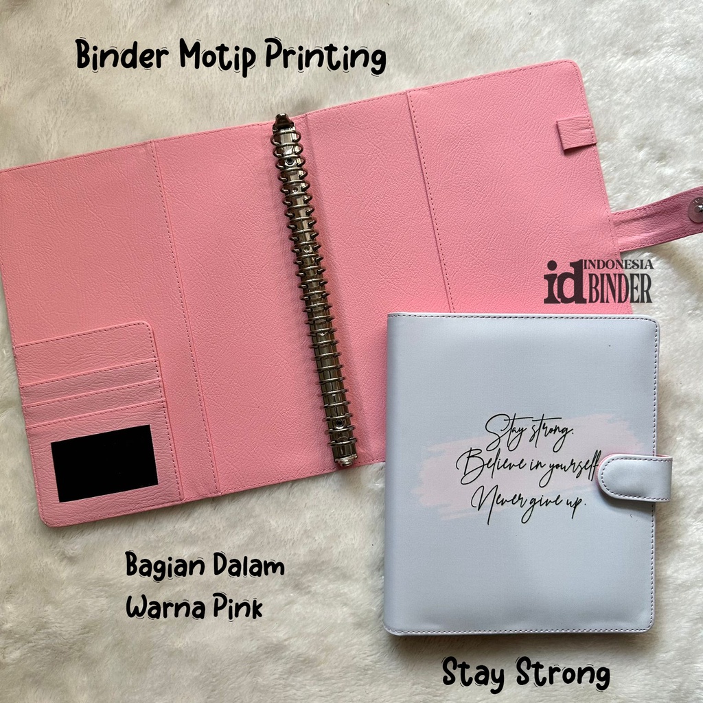 

Binder Motip Printing Stay Strong & Make Today A5 Dan B5