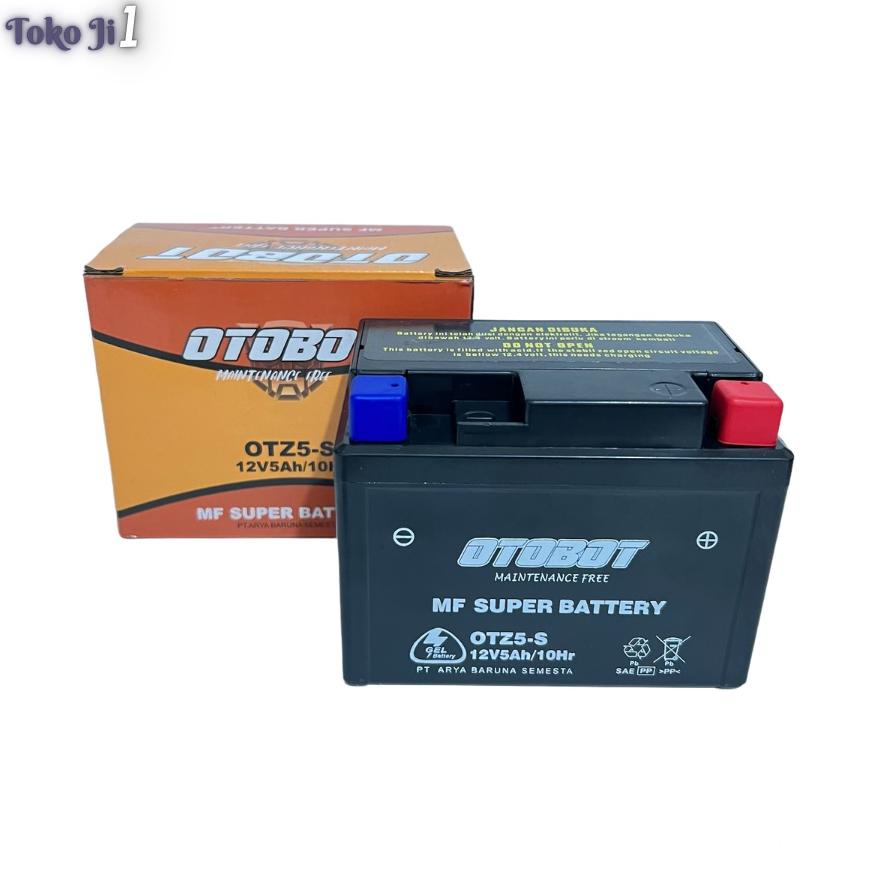 Murah Otobod Aki Kering Motor Beat Karbu Vario 110 Beat Fi Scoopy Vixion Mio J Mio M3 Otz5S 12V 5Ah 