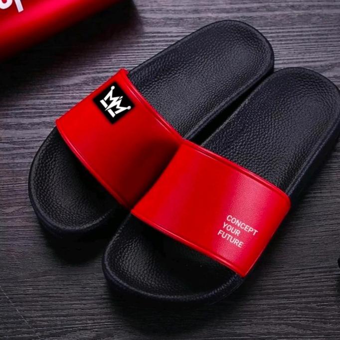Sandal Slop Pria Terbaru / Sandal Pria/Sandal Slop Pria Kekinian Maxi