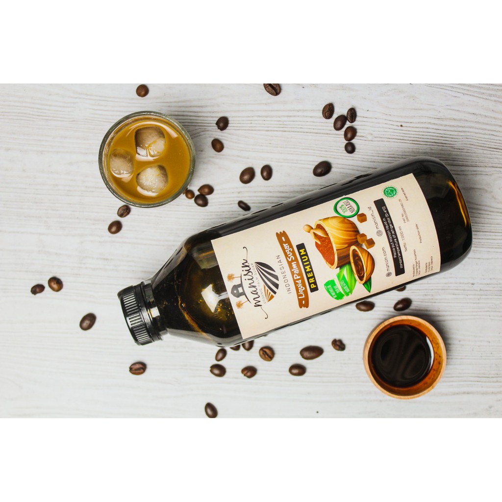 

Gula Aren Cair Manisin 1 Liter - Organic Palm Sugar