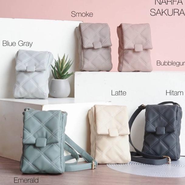 Rumah Tas Lucu - Cerra Sakura  Tas Wanita Termurah Sling Bag Lokal Fashion  Selempang Vintage  Semi 