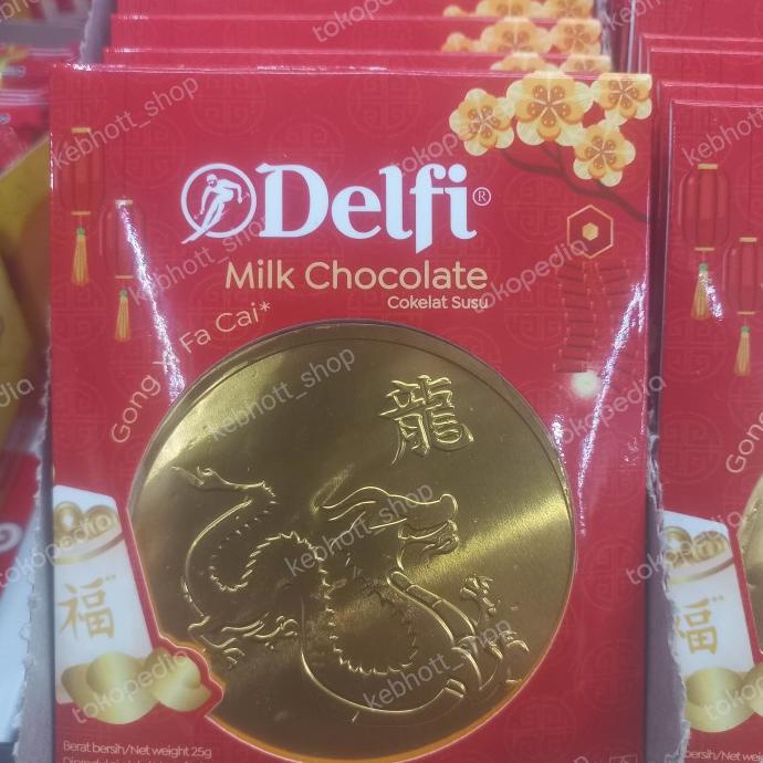 

NEW PRODUK DELFI MILK CHOCOLATE BIG COIN IMLEK 10 X 25GR | COKELAT SUSU KOIN !!!!!