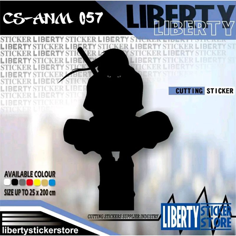 Cutting Sticker Itachi Moon |Cutting Stiker Itachi Moon | cutting sticker naruto | cutting stiker na