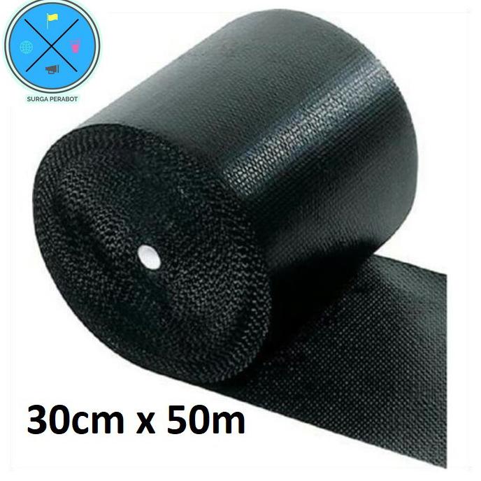 

Terbaik! BUBBLE WRAP 30CM X 50M HITAM PLASTIK BUBLE WARP BANDUNG METERAN BUBBLEWRAP ,.