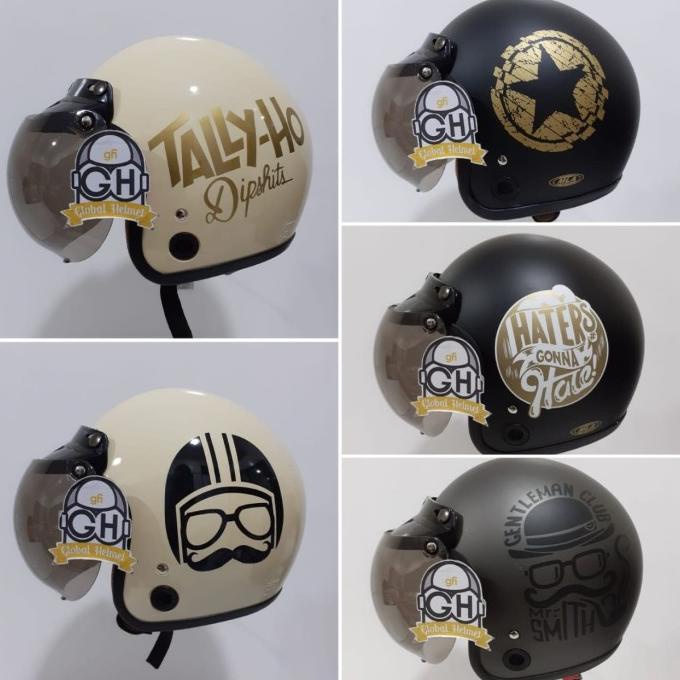 Helm Bogo Dewasa Motif Helm Retro Dewasa Motif Helm Murah Motif