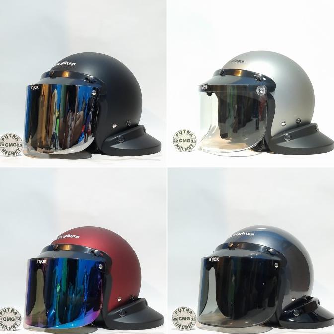 Helm Cargloss Kaca Datar