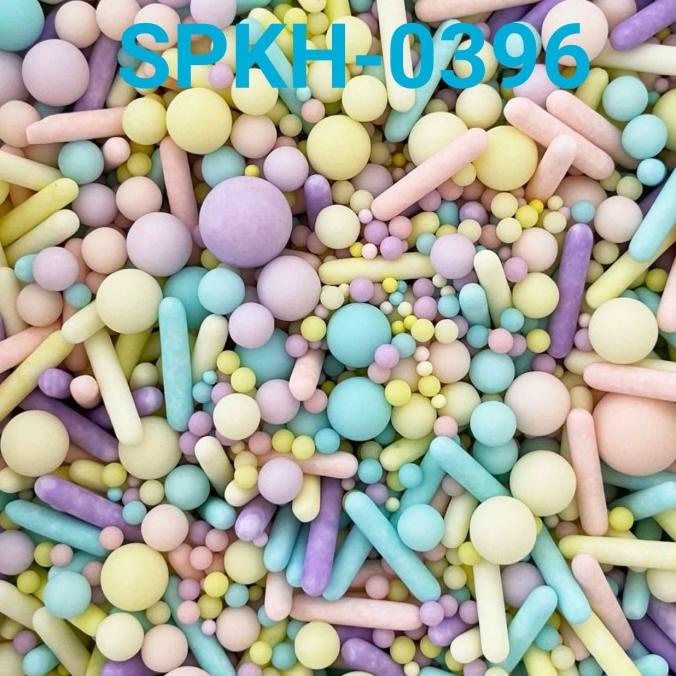 

SPKH-0396 Sprinkles springkel trimit 500gr mutiara stick pastel