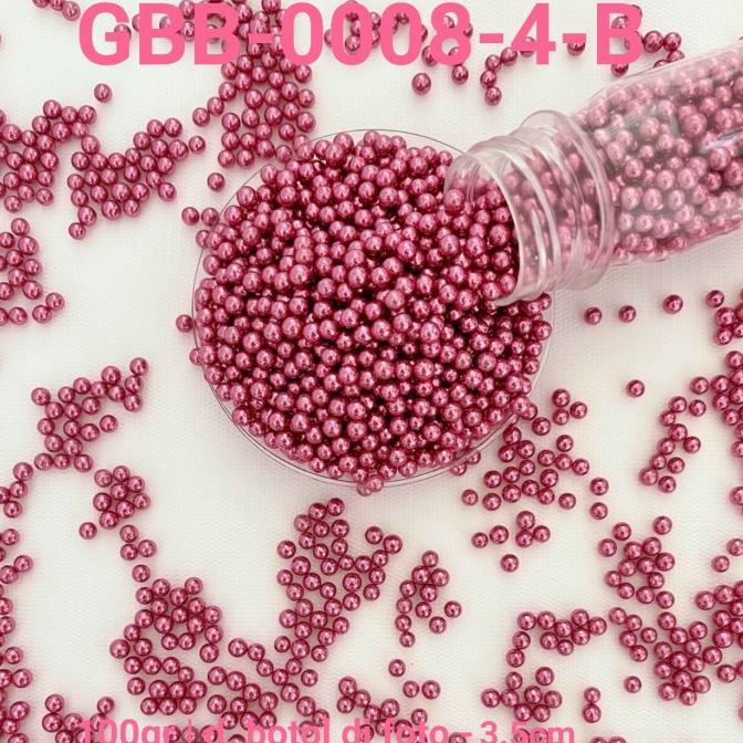 

GR-GBB-0008-4 Sprinkles sprinkle sprinkel 100gr mutiara trimit metalik