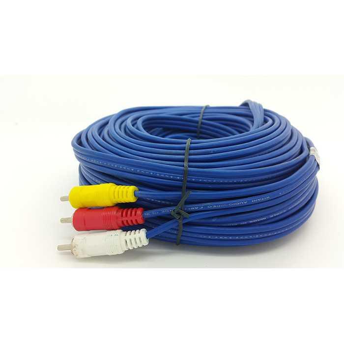 Kabel Rca 3 K 3 Male 20Meter Merk Kitani ( Cable Rca ) Panjang 20M Hyy-98
