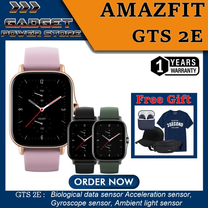 NEW NEW AMAZFIT GTS 2E GTS 2 E GTS SMART WATCH SPORT JAM TANGAN DIGITAL ORIGINAL TERBARU