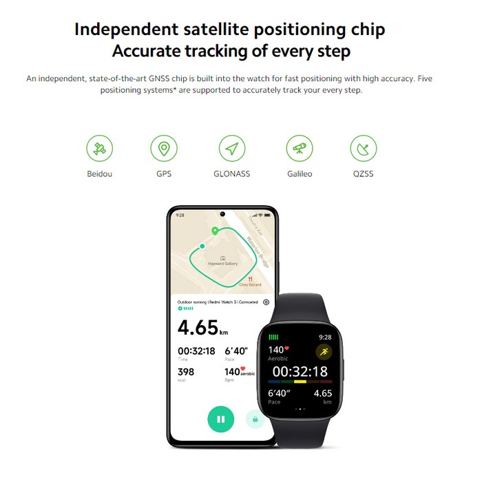 NEW XIAOMI REDMI WATCH 3 SMARTWATCH / REDMI WATCH 3 ORIGINAL TERBARU