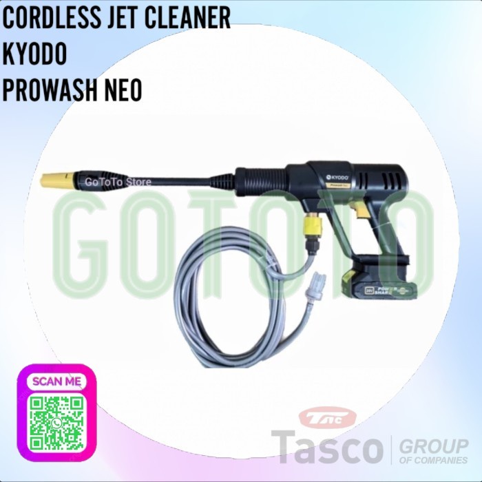 Jet Cleaner Portable DC Kyodo Prowash Neo / Alat Cuci Ac Motor Kyodo