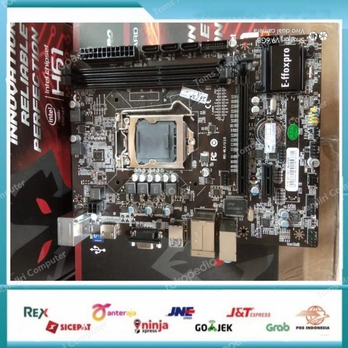 MOTHERBOARD H61 EFFOXPRO MLX2.0 LGA1155 / MAINBOARD E-FFOXPRO H61 DDR3