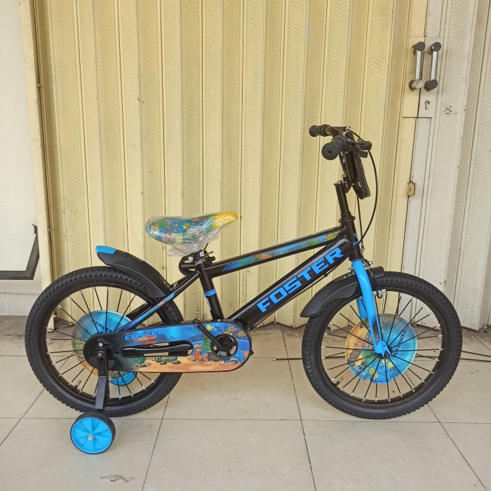 Promo Sepeda Anak Laki Laki 12 16 18 Inch Bmx Foster 5505-1 Sepeda Bmx