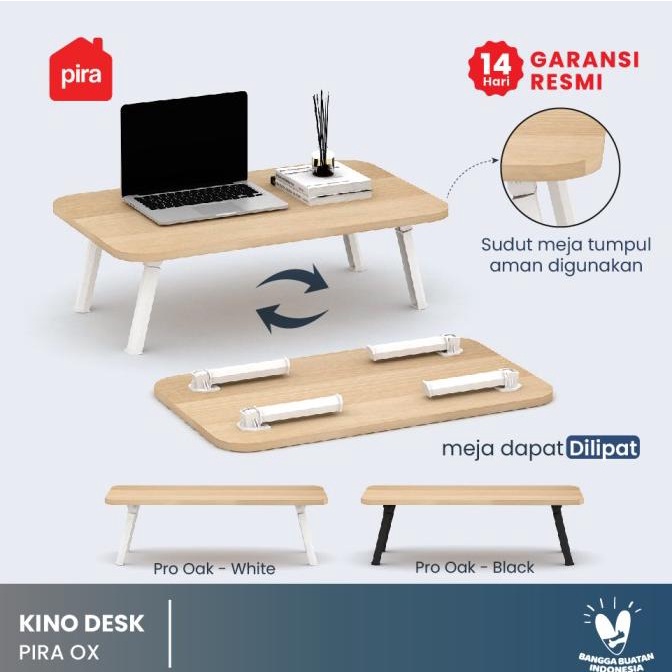 PIRA OX -  KINO DESK Meja Belajar / Meja Lipat / Meja Belajar Lipat