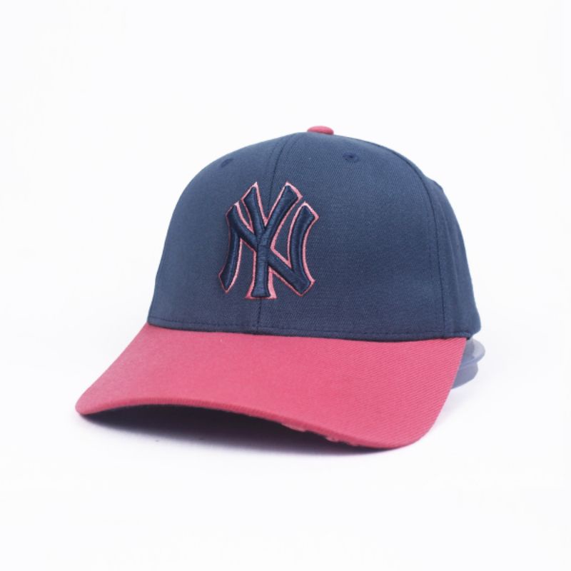 Topi Baseball MLB NY Yankees Blueberry Peach XSS Second Original