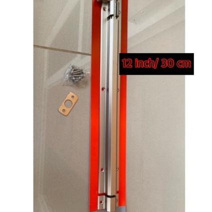 Stok Terbatas Grendel Stanlis 30 Cm/12 Inc Door Bolt Slot Grendel Pintu 12 Inch Good Quality Selot K