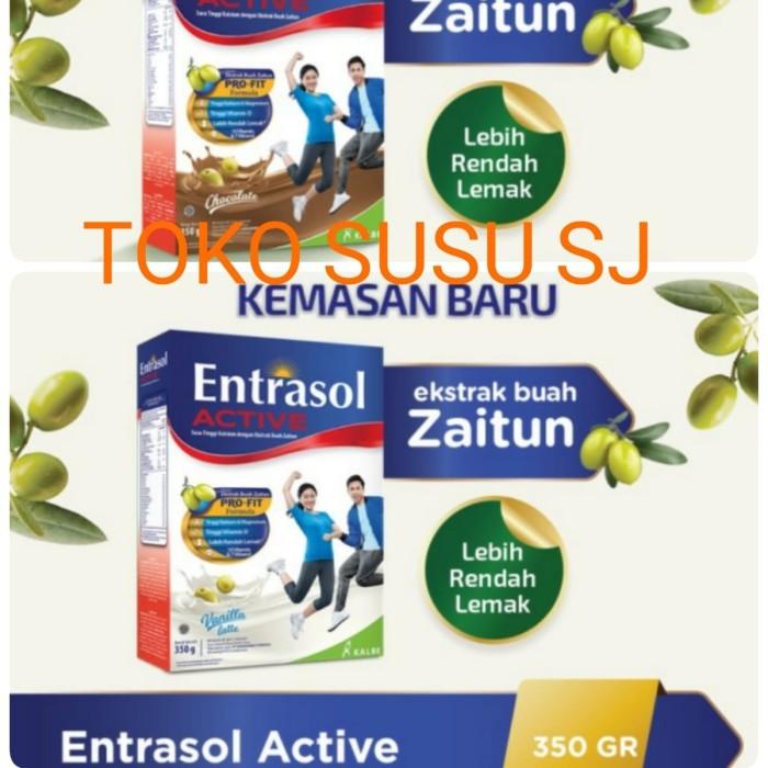 

ENTRASOL ACTIVE CHOCOLATE VANILLA LATTE 350 GR/COKLAT/VANILA/350GR/360