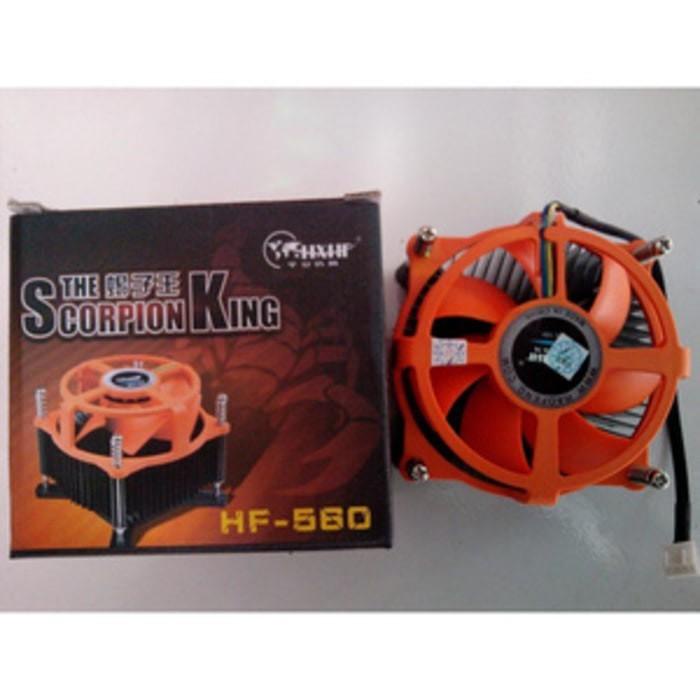 FAN PROCESSOR SCORPION KING LGA 775 PENDINGIN KIPAS PROSESOR