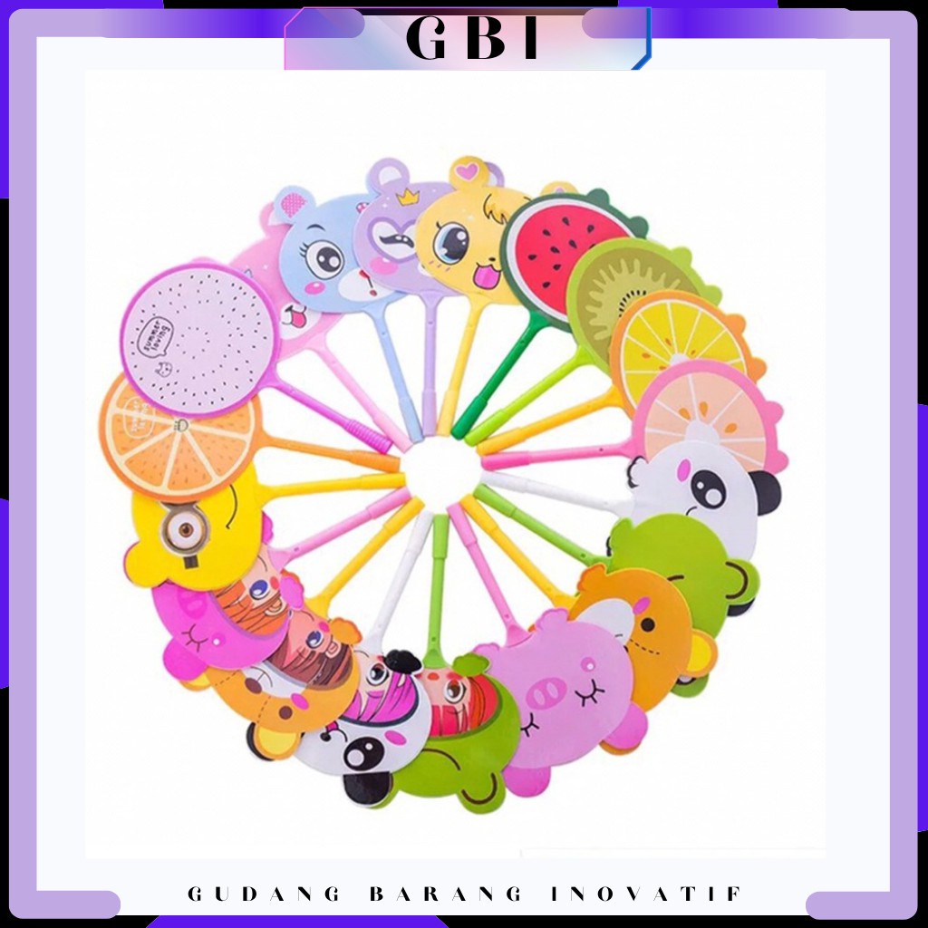 

GBI Pena Kipas Motif Lucu Pena Motif Buah Animal Pulpen Kipas Karakter Pena Kipas Grosir