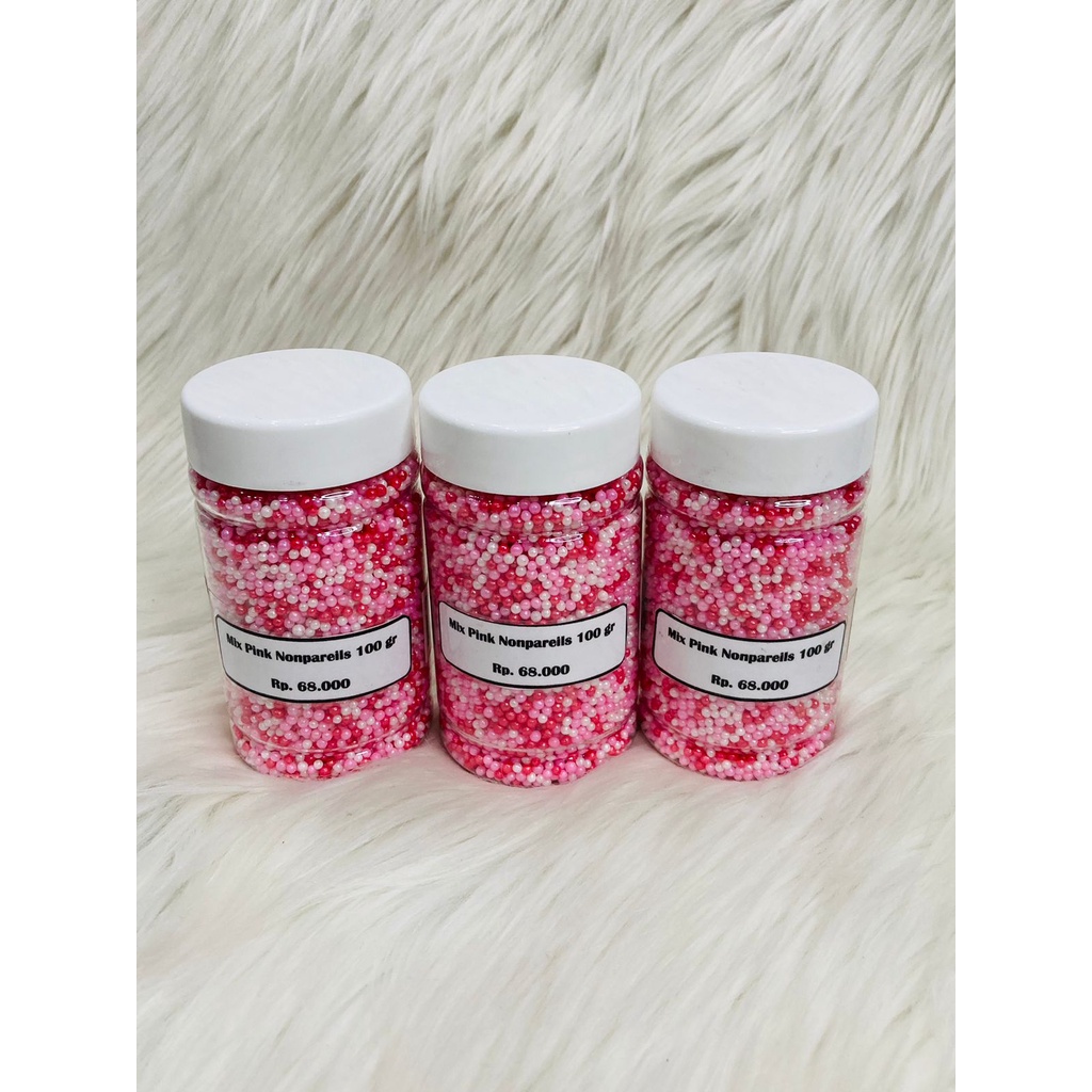 

Mix Pink Nonpareils 100 gr