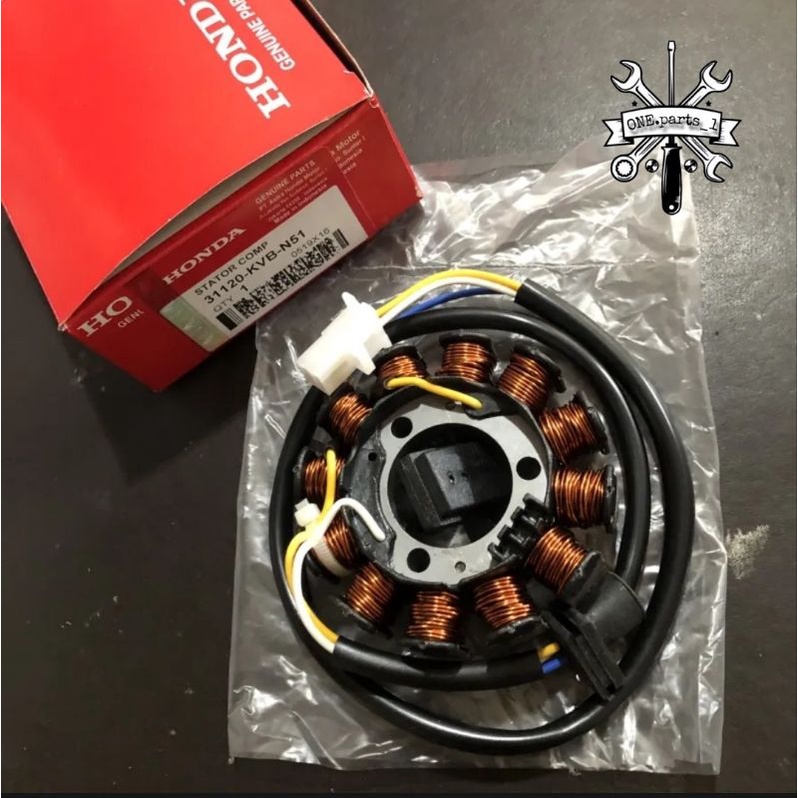 SPUL SPULL VARIO OLD LAMA KARBU 110 CW CBS TECHNO NON LED NON ESP MOTOR SPUL ASSY PULSER KODE PART K