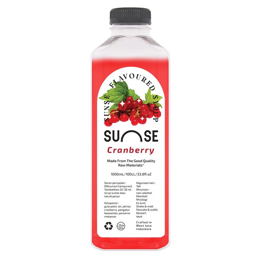 

Big Sale - Sirup Cranberry 1Liter Sunse !!