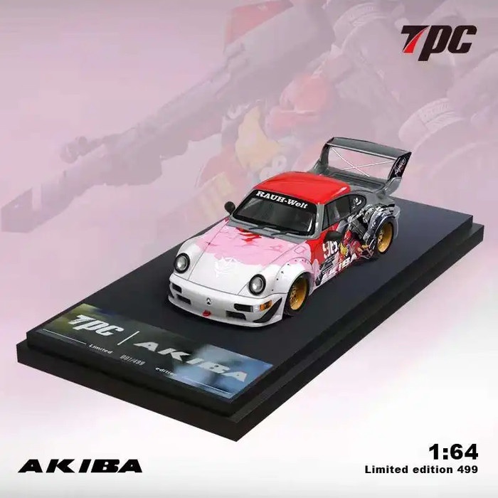 [Original] Tpc 1/64 Porsche Rwb 964 Akiba Diecast Limited