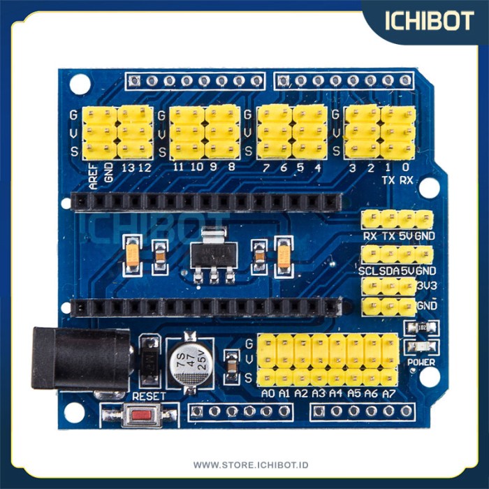 Arduino Nano IO Shield Extension untuk Arduino Nano