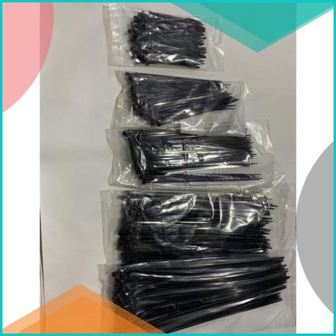 

Kabel Tis 250mm - Cable Ties 250mm - Tali Ties 250mm - Kabel Tis Hitam