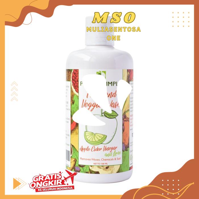 

VERDURE FRUIT & VEGETABLE WASH WITH APPLE CIDER VINEGAR N LIME 500 ML HIGHT CLASS PRODUK !!