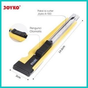 

Cutter Kecil JOYKO A-300A Silet Sillet Cuter Karter Pemotong Kertas 16