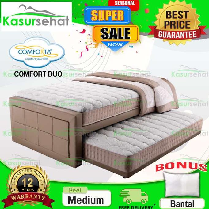 Comforta Kasur Sorong Comfort Duo 3 in 1 - Tanpa Sandaran 120x200