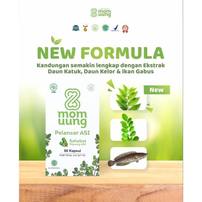 MOM UUNG ASI Booster / Kelorcap MOM UUNG Herbal