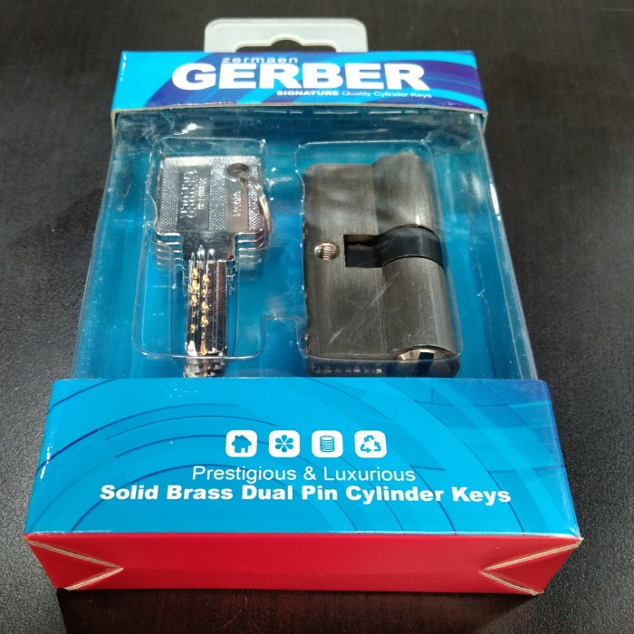 Terbaru Cylinder Computer Keys Solid Brass Gerber Zermaen Anak Kunci Bagus Promo Terlaris