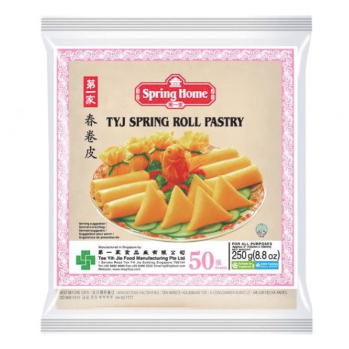 

Terbaru Tyj Spring Roll 5Inc 13Cm X 13Cm 250Gr Tyj Kulit Lumpia Garing 13Cm Promo Terlaris