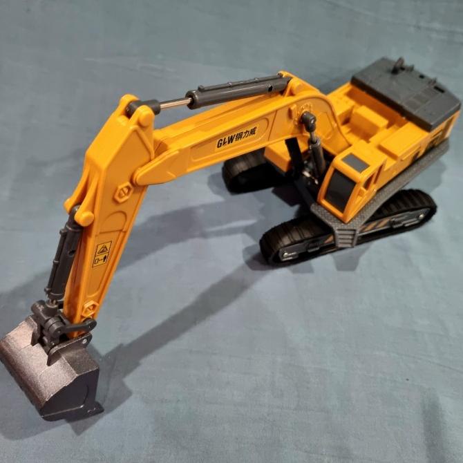 Diecast Excavator Beko konstruksi alat berat 1:55 GLW engineering