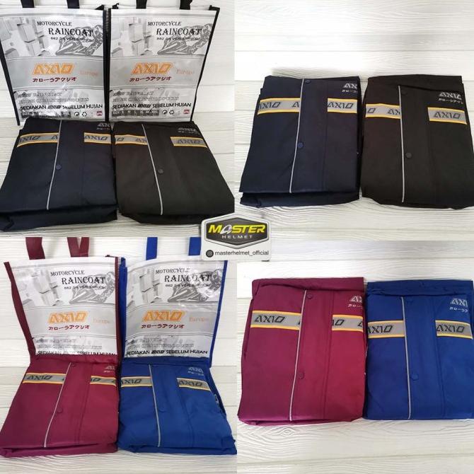 JAS HUJAN AXIO JAKET HUJAN AXIO ORIGINAL FREE TOTEBAG AXIO PRIA WANITA