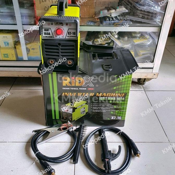 BEBAS ONGKIR - RIDX TRAFO LAS MESIN LAS 160A PRESCOTT MMA-160A 900WATT