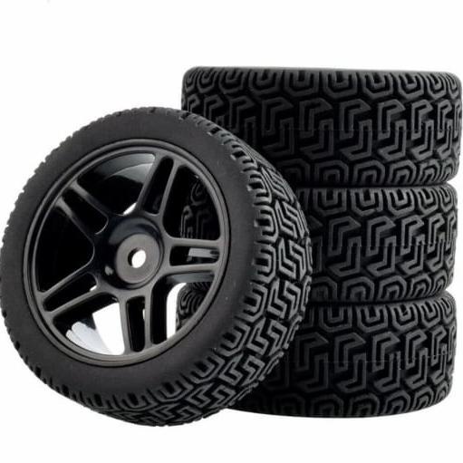 1pcs velg + ban onroad touring RC 1/10 TM HSP kyoso lrp wltoys ff zd