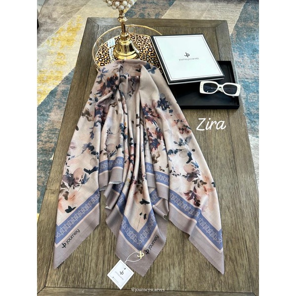 Jilbab Journey Ori Premium Zira Segiempat