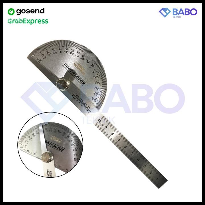 

HOT DEAL PENGGARIS BUSUR DERAJAT PROTACTOR 15 CM WIPRO !