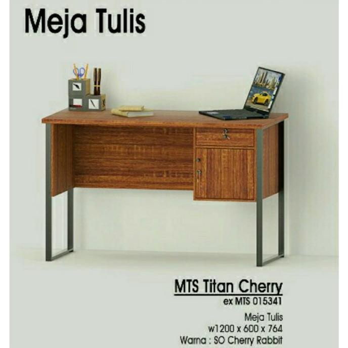 MEJA BELAJAR MEJA KOMPUTER MEJA KERJA KAKI BESI MINIMALIS MTS